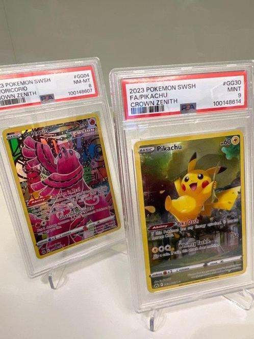 Pokémon - 2 Graded card - PSA 9, Hobby en Vrije tijd, Verzamelkaartspellen | Pokémon