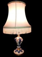 Tafellamp - Koper, Porselein - Porcelain Table Lamp
