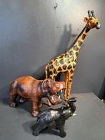 Figure - Savanne dieren drie stuks. (3) - Cuir
