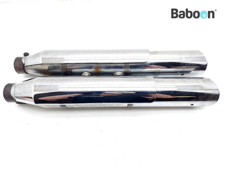 Uitlaatdemperset Origineel Harley-Davidson FLS Softail Slim, Motoren, Onderdelen | Harley-Davidson, Gebruikt, Verzenden