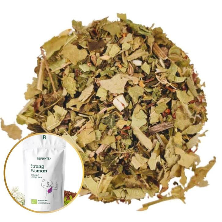 BIO-Kruidenthee STRONG WOMAN - 80 g, Sport en Fitness, Gezondheidsproducten en Wellness, Ophalen of Verzenden