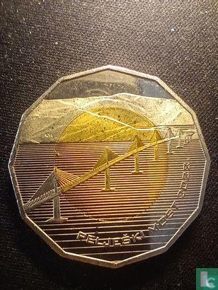 Kroatië 25 kuna 2022 Opening of the Peljesac bridge, Postzegels en Munten, Munten | Europa | Niet-Euromunten, Losse munt, Verzenden