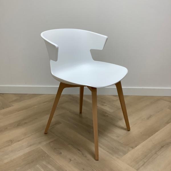 Design  stoel COVE van Dorigo, wit - beuken, Maison & Meubles, Chaises