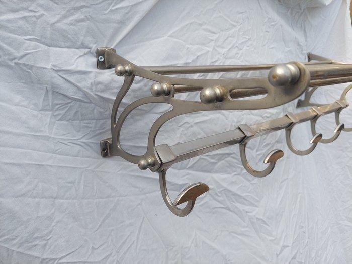 Kapstok - Chroom - Wandkapstok Art Nouveau, Antiek en Kunst, Curiosa en Brocante