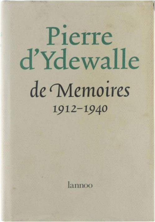 De memoires, 1912-1940 9789020922967, Livres, Histoire mondiale, Envoi