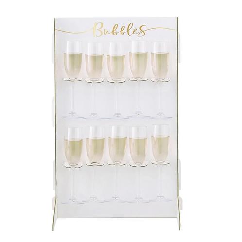 Tafeldecoratie Prosecco Standaard 60cm, Hobby en Vrije tijd, Feestartikelen, Nieuw, Verzenden