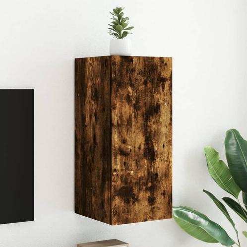 vidaXL Tv-wandmeubel met LED-verlichting 30,5x35x70 cm, Huis en Inrichting, Kasten |Televisiemeubels, Nieuw, Verzenden