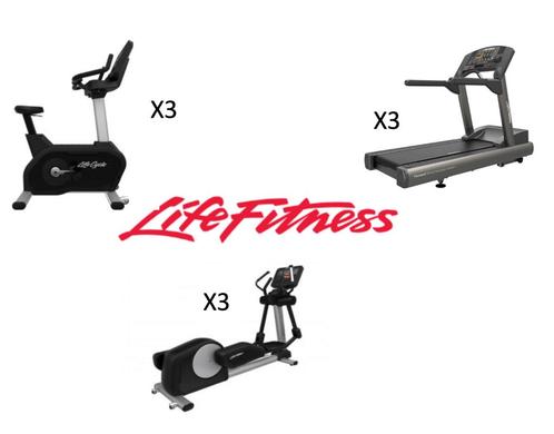 Life Fitness cardio set | loopband | crosstrainer | upright, Sports & Fitness, Appareils de fitness, Envoi