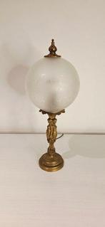 Lampe - Bronze, Laiton, Antiek en Kunst