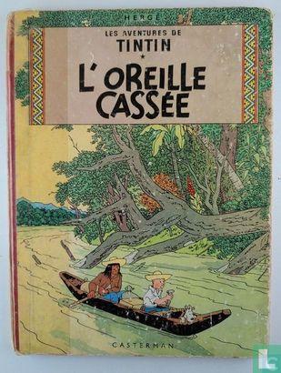 Kuifje - LOreille cassée - 1956, Livres, BD, Envoi