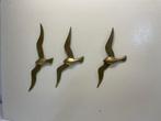 Beeldje - Mid Century Messing Schwalben / Möwen (3) -, Antiek en Kunst