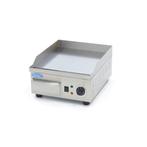 Plaque de gril - chrome lisse - 36 cm - incl plateau, Elektronische apparatuur, Grillplaten, Verzenden, Gril de table