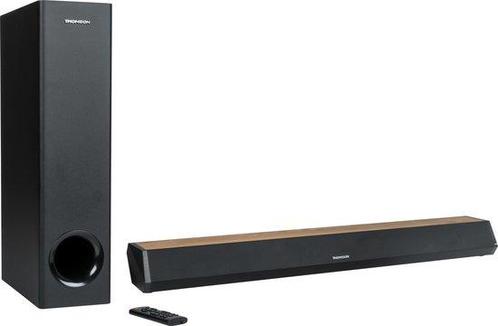 Thomson SB552BTS - Bluetooth Soundbar & Subwoofer - Hout, Audio, Tv en Foto, Home Cinema-sets, Nieuw, Verzenden
