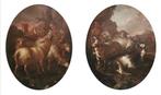 Philippe Peter Ross (1657-1706), Cerchia di - Paesaggi con, Antiek en Kunst