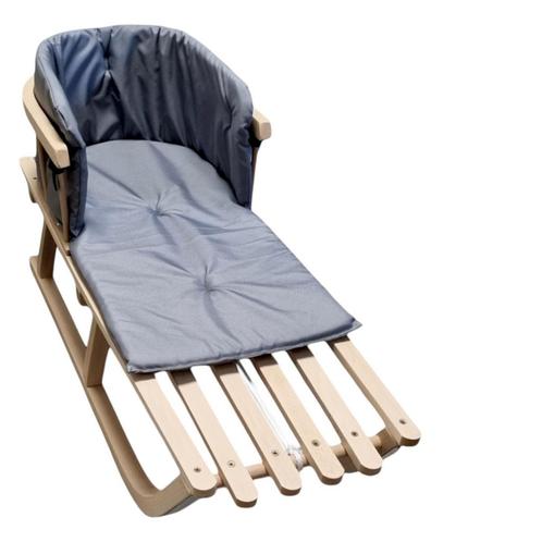 Kussen voor op de slee - comfortabel & waterdicht - grijs, Tuin en Terras, Tuinmeubel-accessoires, Nieuw, Ophalen of Verzenden
