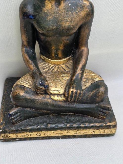 Jip - Beeld, Tutankhamon - 18 cm - Gips, Antiek en Kunst, Curiosa en Brocante