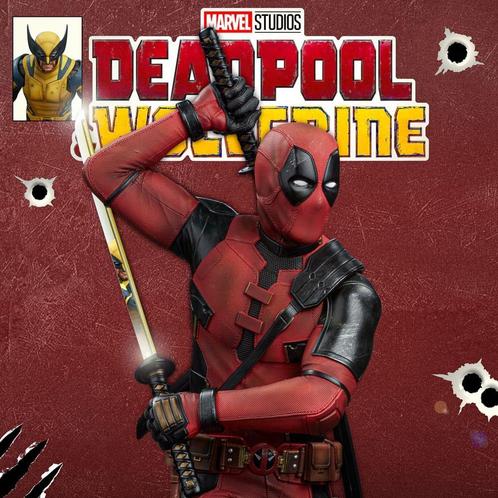 Deadpool & Wolverine Legacy Replica 1/4 Deadpool 58 cm, Verzamelen, Film en Tv, Ophalen of Verzenden