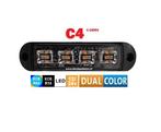C4 COBRA LED Flitser Dual Colour ECER65 Hoog Intensiteit led, Ophalen of Verzenden