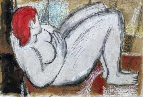 Vera Singer (1927-2017) - Drei weibliche Akte, Antiek en Kunst, Kunst | Schilderijen | Modern