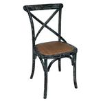 Stoelen | Rotan/Hout | Brown | Black Wash Frame | Indoor |, Zakelijke goederen, Verzenden, Nieuw in verpakking