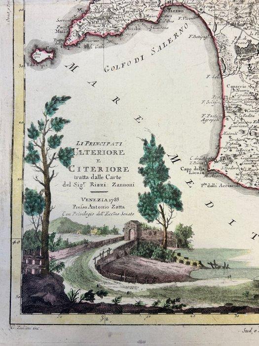 Italië - Zuid van het Koninkrijk Napels – Citra en Ultra, Boeken, Atlassen en Landkaarten