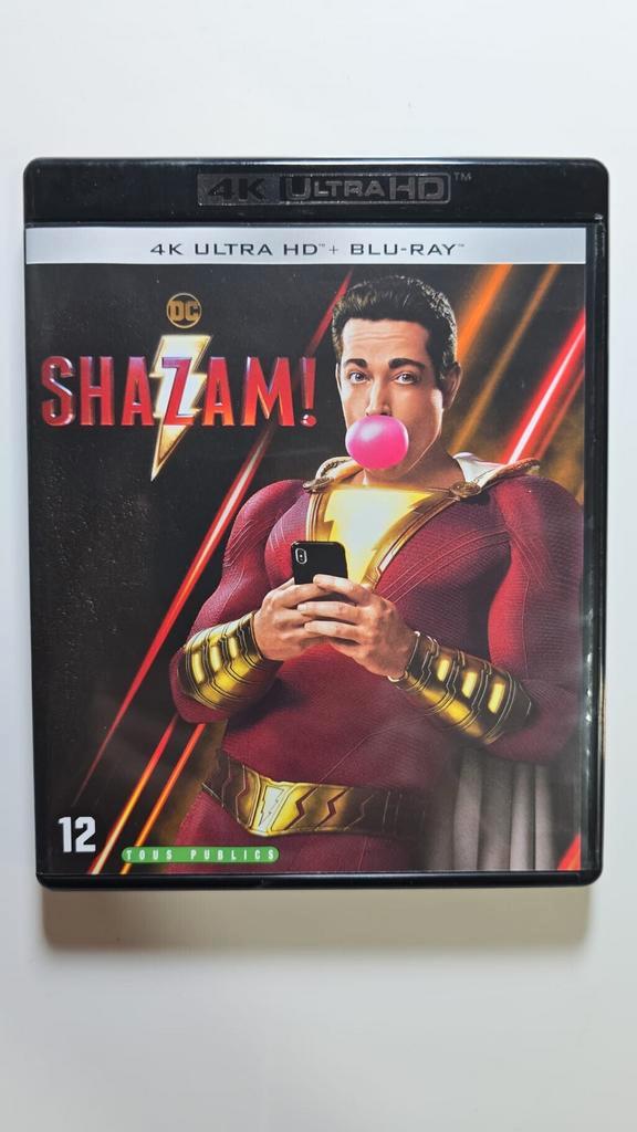 SHAZAM! (4K ULTRA HD + BLURAY), Cd's en Dvd's, Blu-ray, Gebruikt