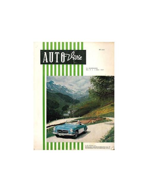 1957 AUTOVISIE MAGAZINE 09 NEDERLANDS, Livres, Autos | Brochures & Magazines, Enlèvement ou Envoi