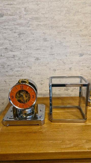 Atmos klok, Kaliber 528-6 - Jaeger-LeCoultre - Chroom, Glas,