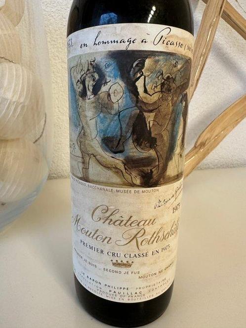 1973 Château Mouton Rothschild - Pauillac 1er Grand Cru, Verzamelen, Wijnen