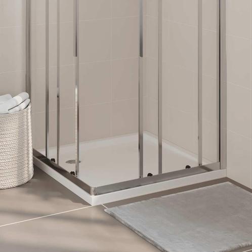vidaXL Douchebak vierkant 80x80 cm ABS wit, Doe-het-zelf en Bouw, Sanitair, Nieuw, Verzenden