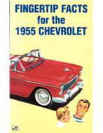 FINGERTIP FACTS FOR THE 1955 CHEVROLET, Nieuw