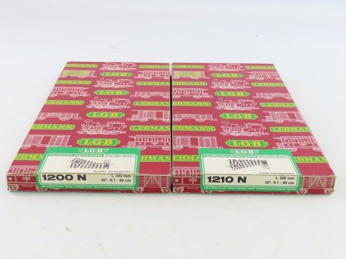 LGB G - 1200 N/1210 N - Voie ferrée pour trains miniatures, Hobby en Vrije tijd, Modeltreinen | Overige schalen