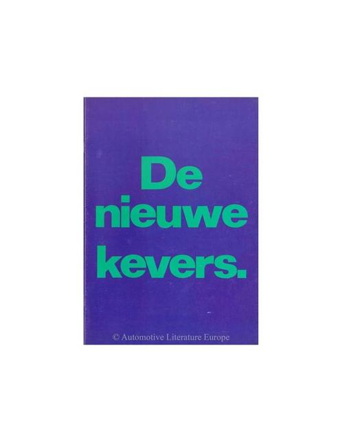 1968 VOLKSWAGEN KEVER BROCHURE NEDERLANDS, Livres, Autos | Brochures & Magazines