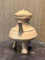 Oud-Chinees, Han-dynastie Terracotta Kookpan - 21.7 cm