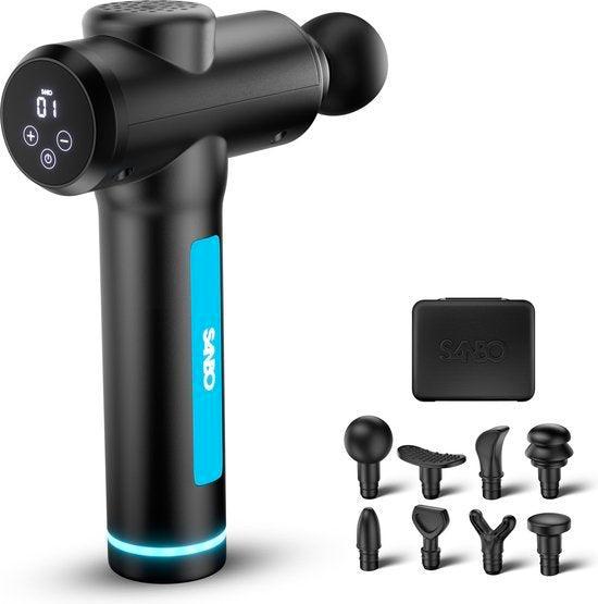 2dekans | Sanbo - Massage Gun - Generatie 4 - Met 8, Huis en Inrichting, Bureaus, Ophalen of Verzenden