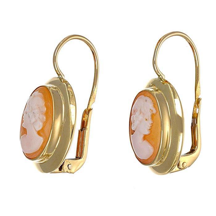 Oorbellen - 18 karaat Geel goud, Handtassen en Accessoires, Oorbellen