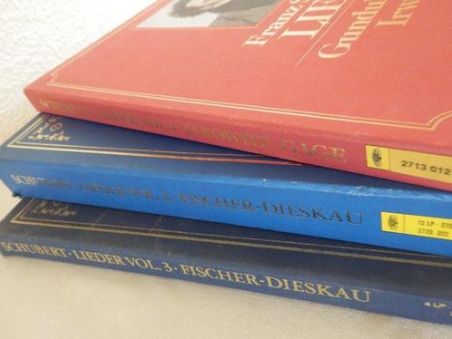 Schubert - Lieder Volume 1,2,3 - 3 x box sets - Différents, Cd's en Dvd's, Vinyl Singles