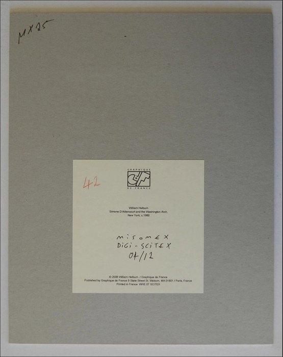 William Helburn - Simone DAillencourt & The Washington, Antiek en Kunst, Kunst | Designobjecten