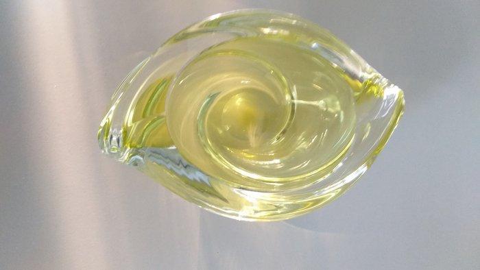 Val Saint Lambert - Asbak (3) - Kristal - Twee kristallen, Antiquités & Art, Curiosités & Brocante