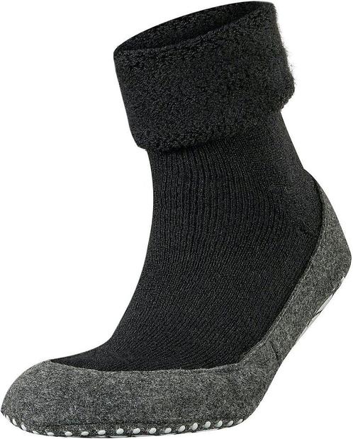 Falke Cosyshoe Sloffen Zwart maat Overige maten Heren, Kleding | Heren, Sokken en Kousen, Zwart, Nieuw, Overige maten, Verzenden