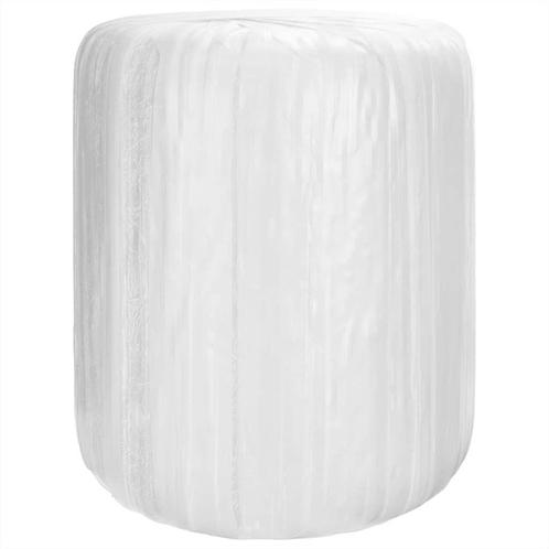 vidaXL Agrarische stretchfilm 25 m 50 cm x 1800 m wit, Zakelijke goederen, Stock en Retail | Verpakking en Verzending, Verzenden