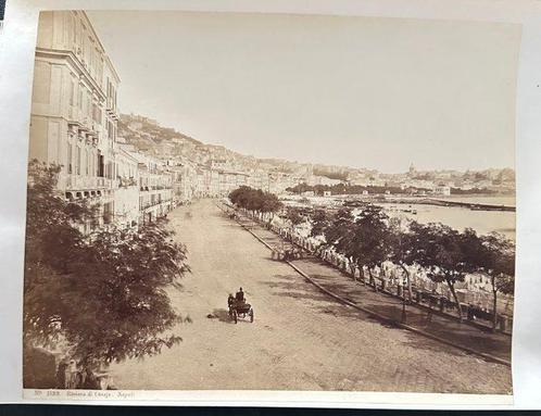 Robert Rive ? Sommer ? - Napoli - Lotto di 3 Foto del 1865, Antiek en Kunst, Kunst | Tekeningen en Fotografie