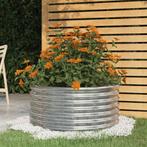 vidaXL Plantenbak 80x80x36 cm gepoedercoat staal, Tuin en Terras, Verzenden, Nieuw