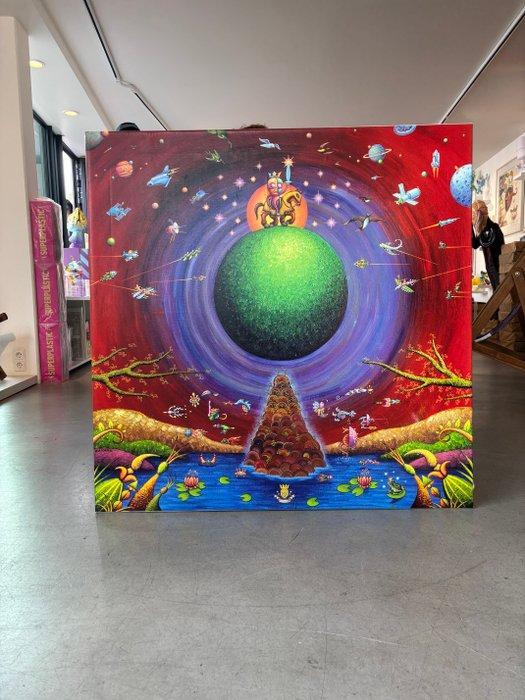 Dadara (Daniel Rozenberg) (1969) - Green Planet, Antiquités & Art, Antiquités | Autres Antiquités