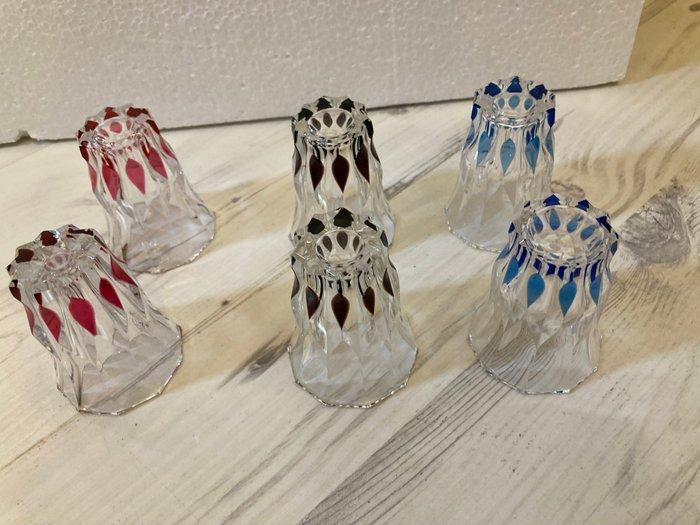 Val Saint Lambert - Drinkservies (6) - Kristal - Val St, Antiek en Kunst, Antiek | Glaswerk en Kristal