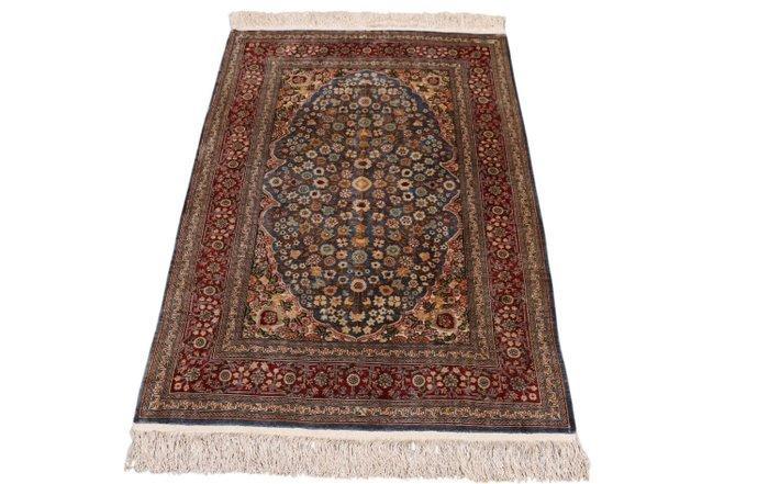 Silk Hereke Signed Carpet with Mehrab Design - Pure Luxe ~1, Huis en Inrichting, Stoffering | Tapijten en Vloerkleden