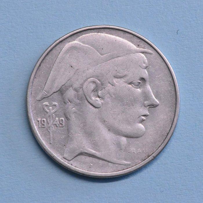 België. Boudewijn I. 20 Frank 1949 Frans MEDAILLESLAG, Timbres & Monnaies, Monnaies | Pays-Bas