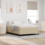vidaXL Boxspringbed met Matras in Lichtgroen Grijs, 140 x, Verzenden, Nieuw