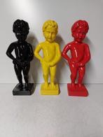 Beeld, set of gnomes in the Belgian tricolor - 30 cm -