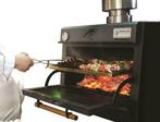 !AANBIEDING! Houtskool grill oven met glazen deur, Gebruikt, Ophalen of Verzenden, Fornuis, Frituur en Grillen